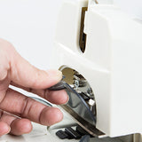 6-in-1 Multifunctional Corner Hole Puncher - 100 Sheet Capacity, Handle Lock, Perfect for Office Use