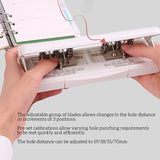 Mini 3-Hole Punch Organizer - 4mm Holes, A5/A6/A7/A8 Compatible